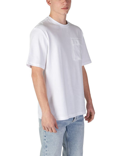 Antony Morato White Cotton T-Shirt