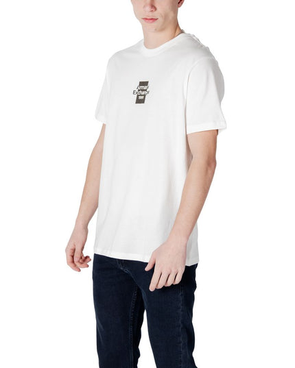 Armani Exchange White Cotton Sportswear