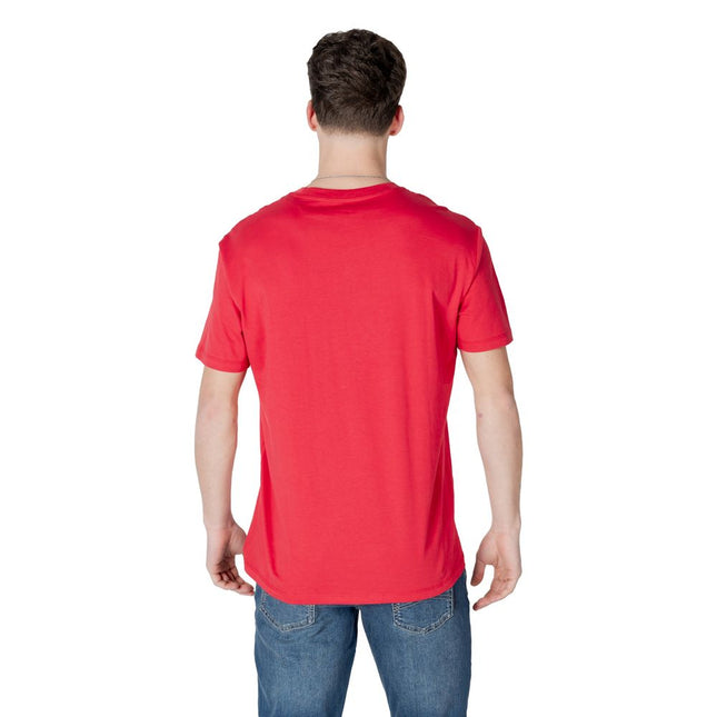 Armani Exchange Red Cotton Sportswear