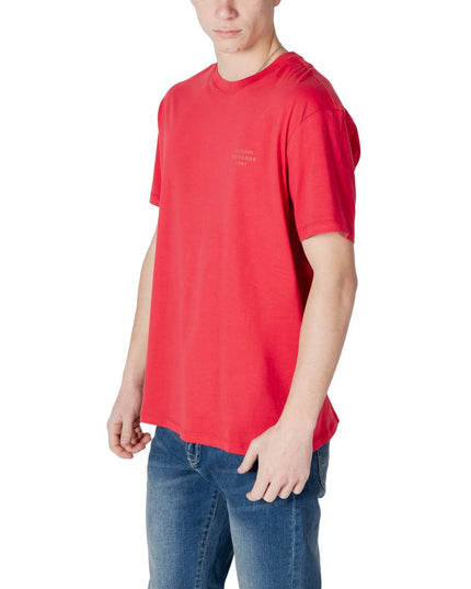 Armani Exchange Red Cotton Sportswear