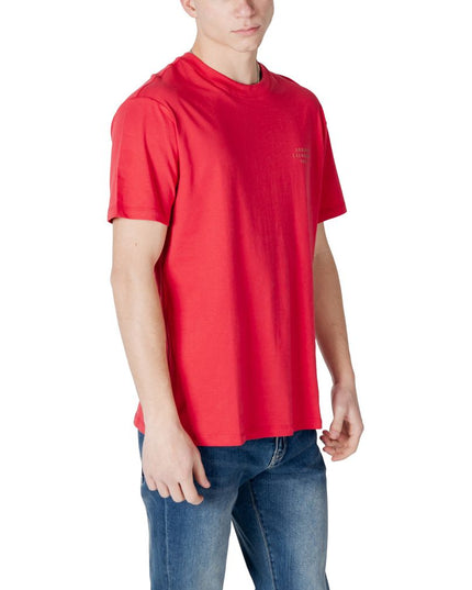 Armani Exchange Red Cotton Sportswear