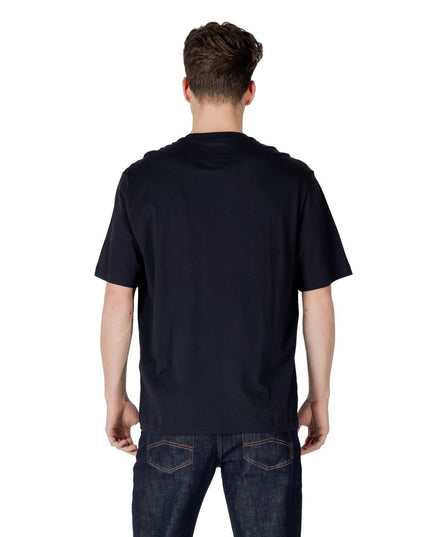 Armani Exchange Blue Cotton Sportswear