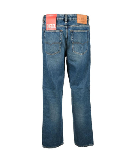 Diesel Blue Cotton Skinny Jeans