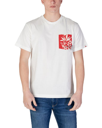 Replay White Cotton T-Shirt