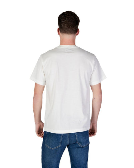 Replay White Cotton T-Shirt