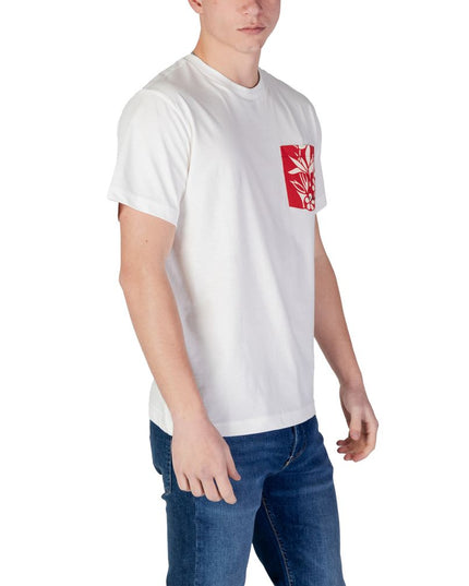 Replay White Cotton T-Shirt