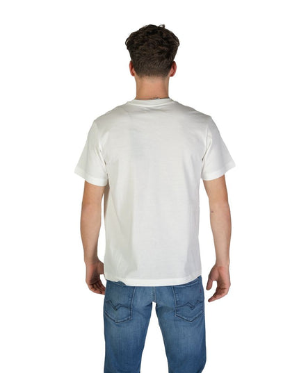 Replay White Cotton T-Shirt