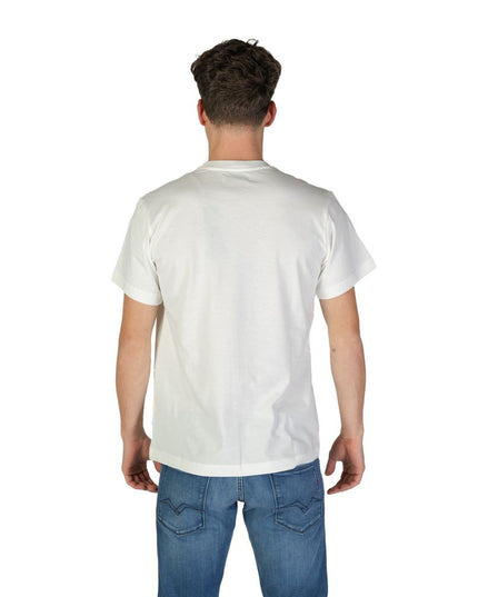 Replay White Cotton T-Shirt