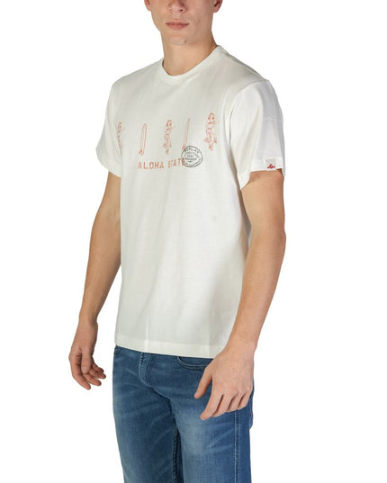 Replay White Cotton T-Shirt