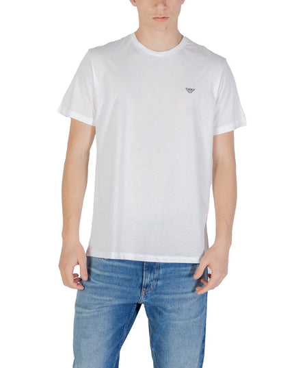 Emporio Armani Underwear White Cotton T-Shirt