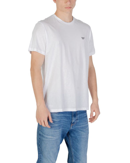 Emporio Armani Underwear White Cotton T-Shirt