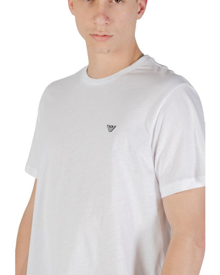Emporio Armani Underwear White Cotton T-Shirt
