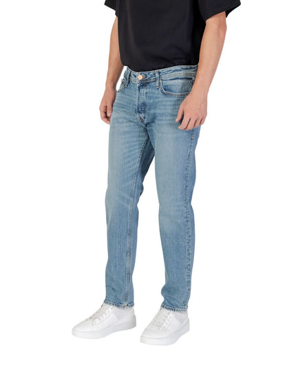 Jack Jones Blue Cotton Skinny Jean