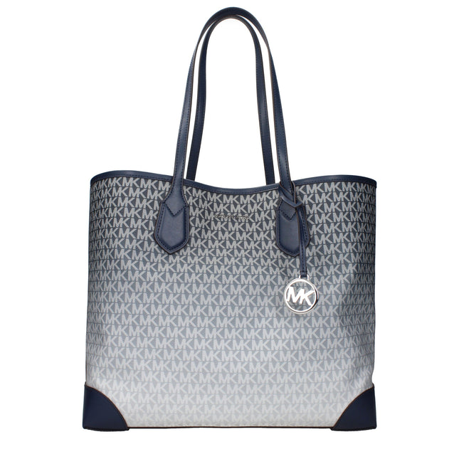 Michael Kors Blue Fabric Shoulder Bag