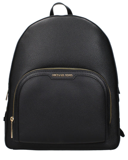 Michael Kors Black Leather Backpack