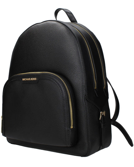 Michael Kors Black Leather Backpack