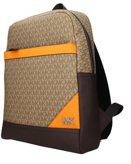 Michael Kors Brown Fabric Backpack