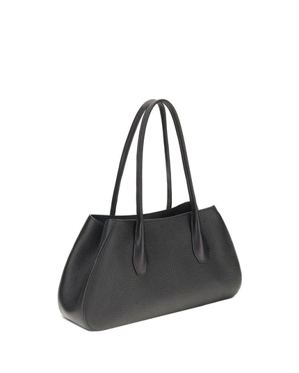 The Row Black Lamb Ovis Aries Aries Shoulder Bag