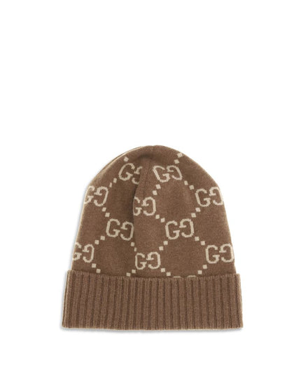 Gucci Brown Cashmere Beanie