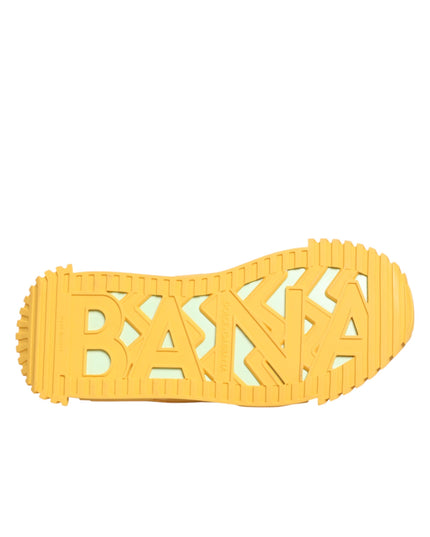 Dolce & Gabbana Multicolor Nylon NS1 Low Top Sneakers Shoes