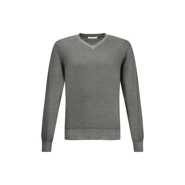Cruciani Gray Cashmere Cashmere Sweater