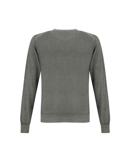 Cruciani Gray Cashmere Cashmere Sweater