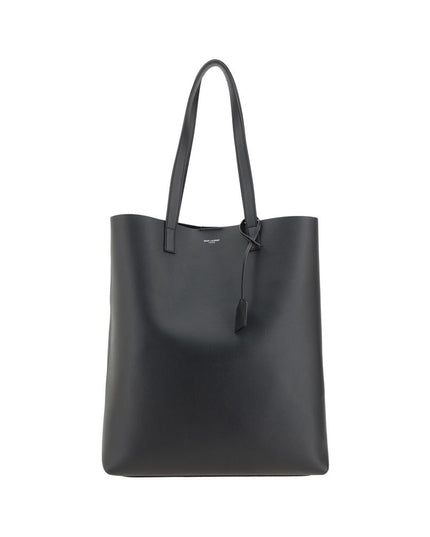 Saint Laurent Black Calf Leather Bos Taurus Handbag