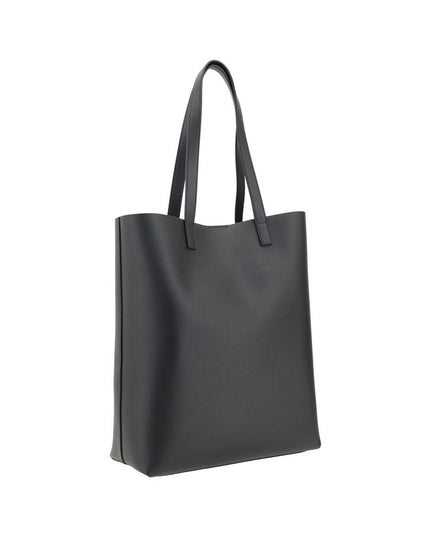 Saint Laurent Black Calf Leather Bos Taurus Handbag