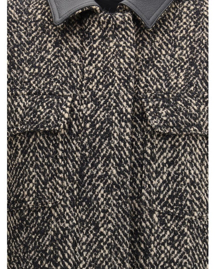 Max Mara Brown Fleece Wool Coat