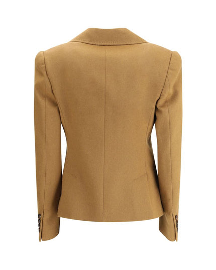 Max Mara Brown Camel Hair  Jackets And Coat