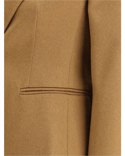 Max Mara Brown Camel Hair  Jackets And Coat