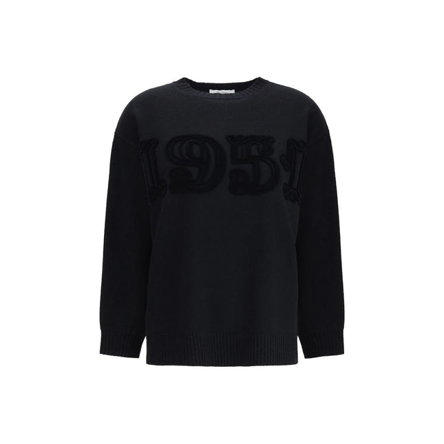 Max Mara Black Wool Sweatshirt