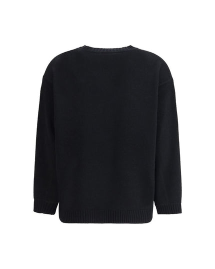 Max Mara Black Wool Sweatshirt