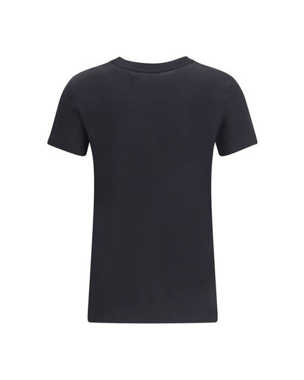 Max Mara Black Cotton T-Shirt