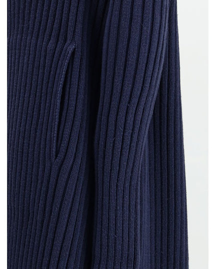 Balenciaga Blue Polyester Full-Length Jacket