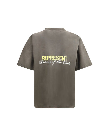 Represent Green Cotton T-Shirt