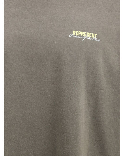 Represent Green Cotton T-Shirt