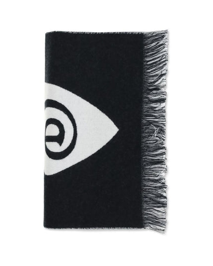 Burberry Black Wool Scarf