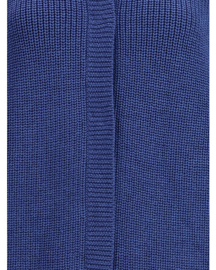 Ella Blue Merino Wool Sweatshirt