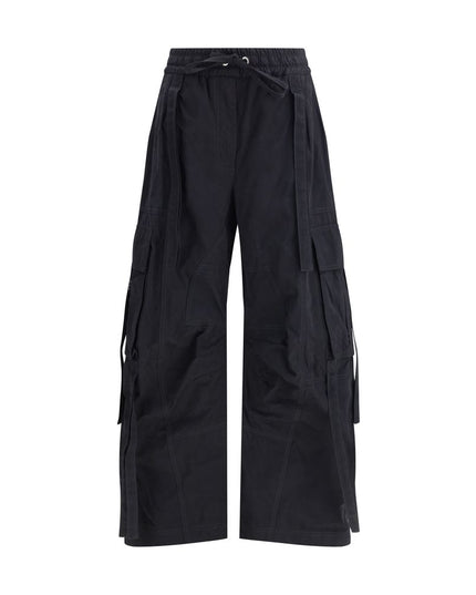 Dolce & Gabbana Black Cotton Cargo Pants