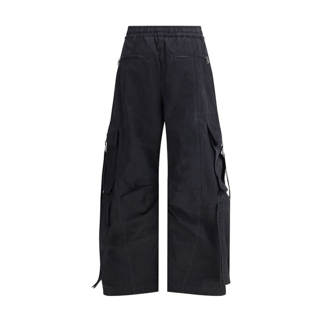 Dolce & Gabbana Black Cotton Cargo Pants