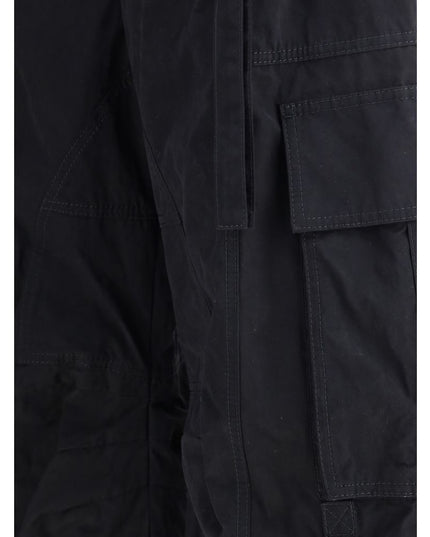 Dolce & Gabbana Black Cotton Cargo Pants