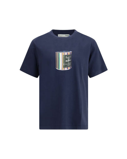 Barbour Blue Cotton T-Shirt