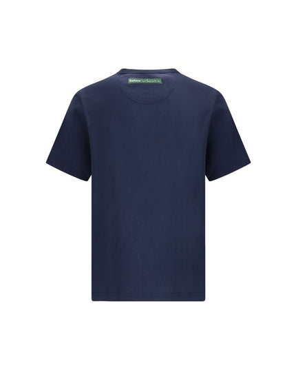 Barbour Blue Cotton T-Shirt