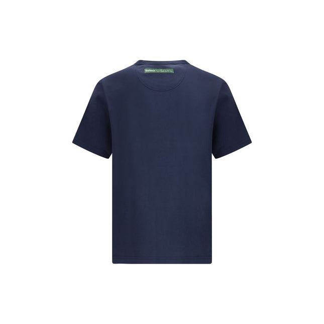 Barbour Blue Cotton T-Shirt