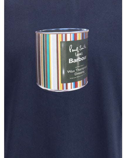 Barbour Blue Cotton T-Shirt