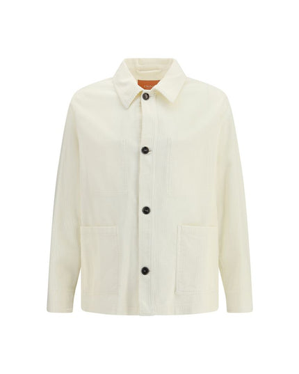 Cruna Cream Cotton Coat