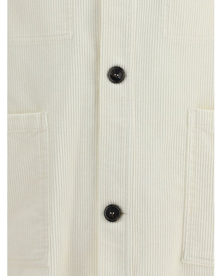 Cruna Cream Cotton Coat