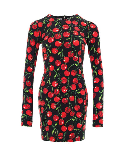 Dolce & Gabbana Bicolor Polyamide Short Dress