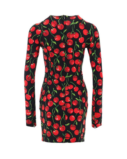 Dolce & Gabbana Bicolor Polyamide Short Dress